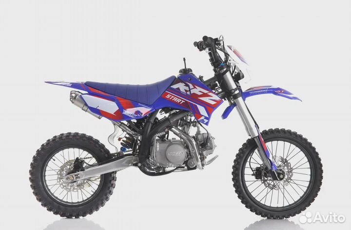 Питбайк Apollo Start 125LE 17/14 Синий под заказ