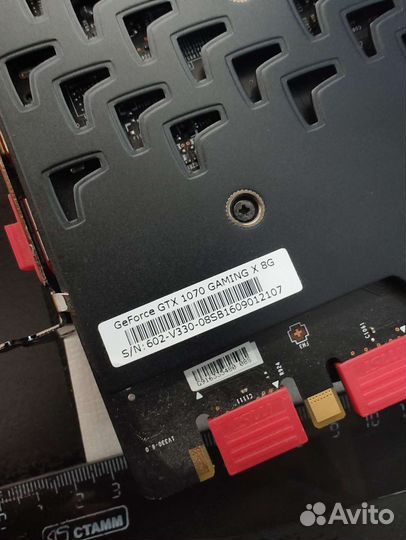 Видеокарта MSI 1070 Gaming 8Gb