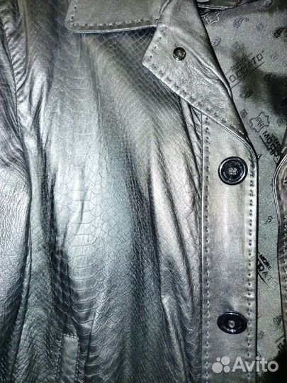 Куртка кожаная мужская