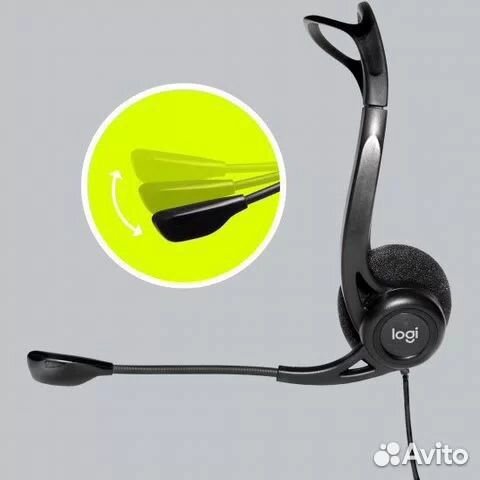 Наушники с микрофоном Logitech PC Headset 960 USB