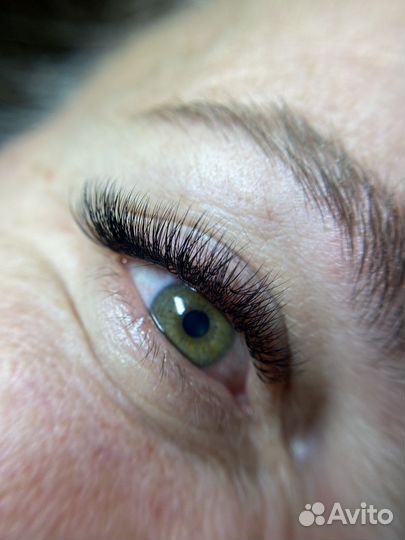 Наращивание ресниц любой объем