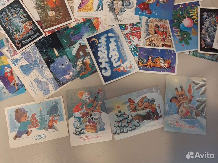 Винтажные открытки из СССР