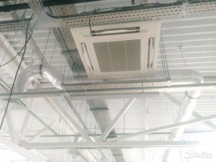 Монтаж сплит систем, вентиляции