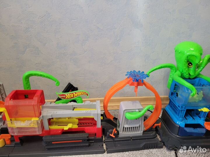 Hot wheels автомойка