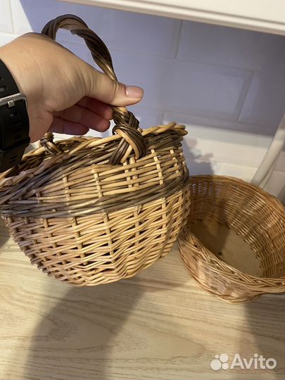 Корзина плетеная