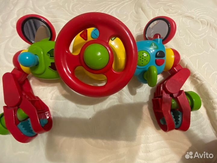 Детский игровой руль elc на коляску