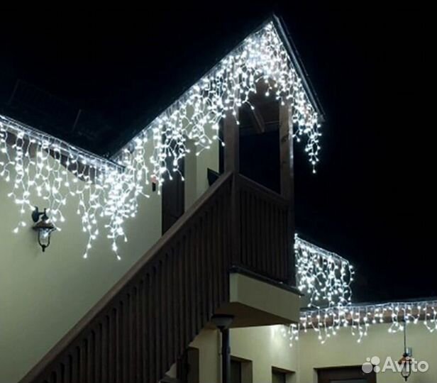 Гирлянда уличная на дом