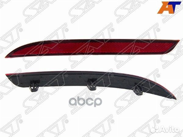 Отражатель в задний бампер VW passat CC 12-16 L