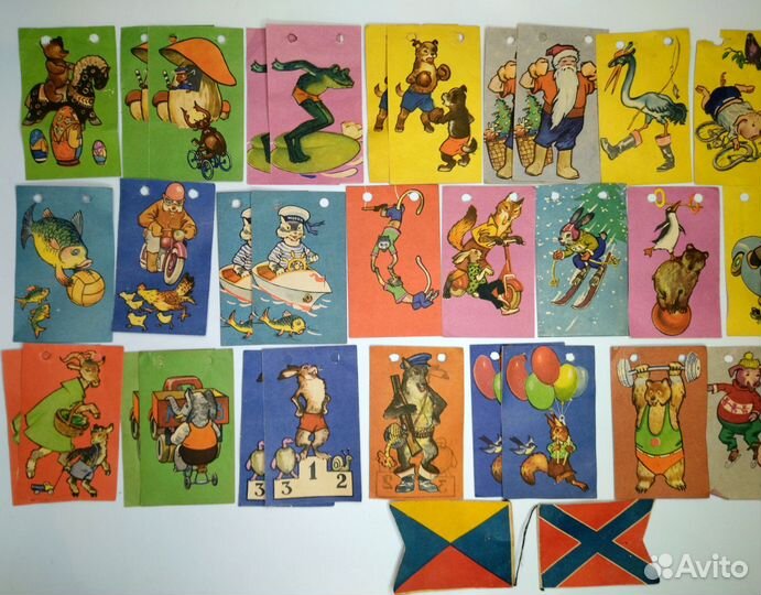 Ёлочные флажки СССР
