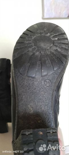 Полусапоги женские зимние 37 размер rieker