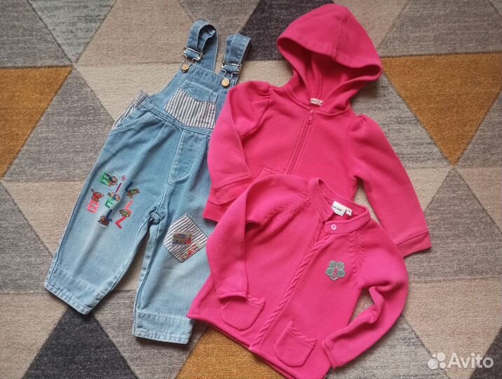 Пакет вещей на девочку 86-92
