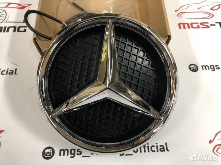 Звезда Mercedes с подсветкой на ml-class w166