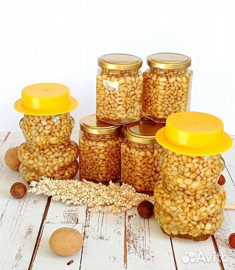 Мед с кедровым орехом