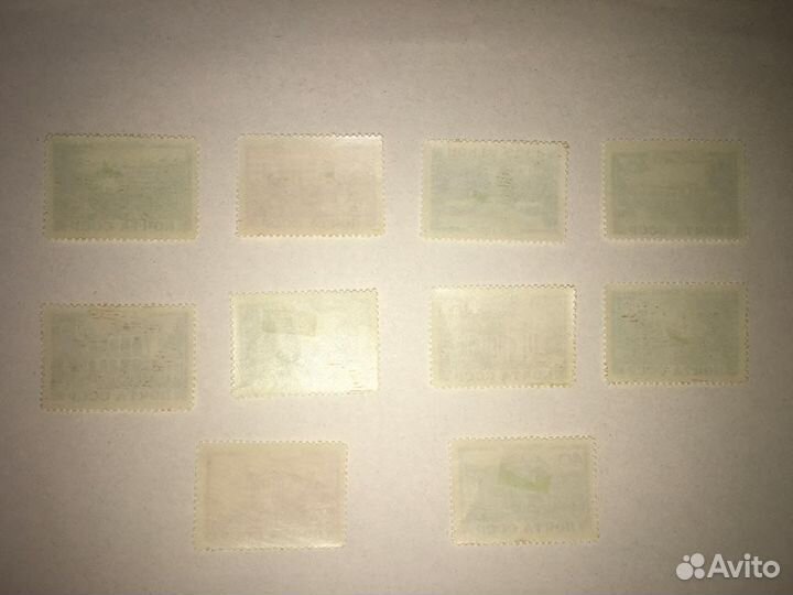 Марки Санатории, курорты, 1949 год, СССР