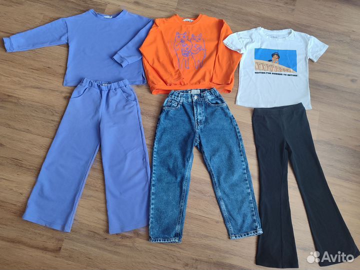 Пакет вещей для девочки 116-122