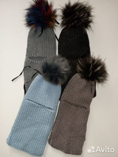 Балаклава. Шапка шлем лягушки