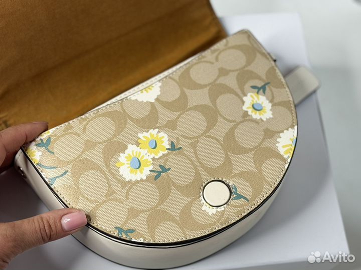 Сумка Coach с ромашками