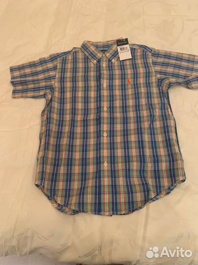 Ralph lauren рубашка детская