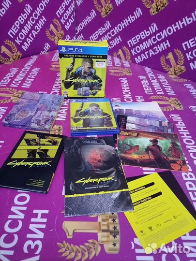 Игра Cyberpunk 2077 – Steelbook Edition (PS4)