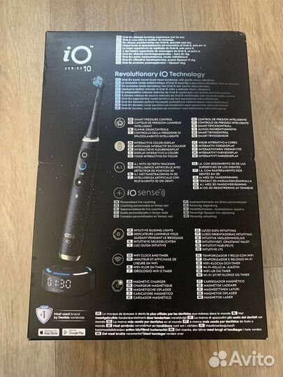 Зубная щетка oral-B IO10 cosmic blac