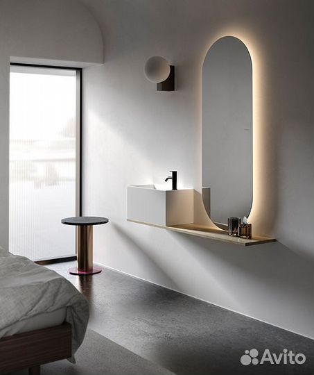 Зеркало с подсветкой капсула Donna