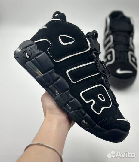 Кроссовки Nike Air More Uptempo 96 черные