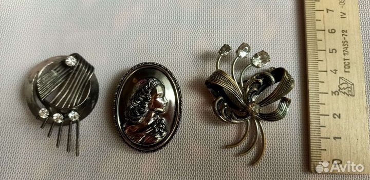 Брошь винтаж, 50-е г СССР