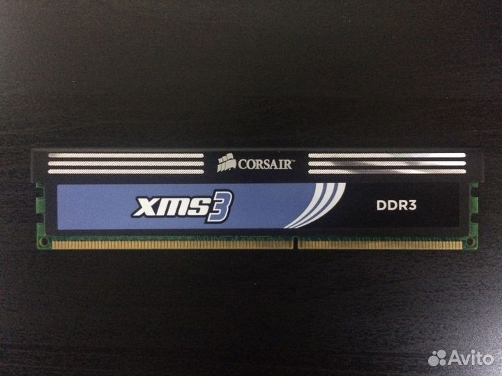 Память Corsar XMS3 DDR3 2x1GB PC3-10600 dimm