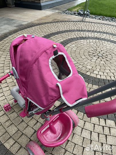 Велосипед трехколесный для девочки