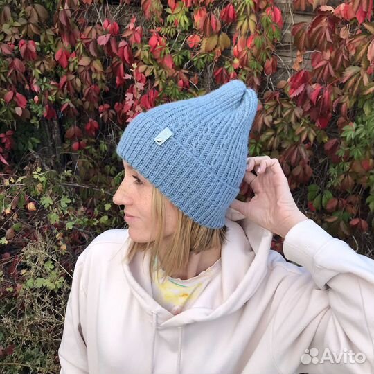 Шапочка-тыква новая, ручная работа