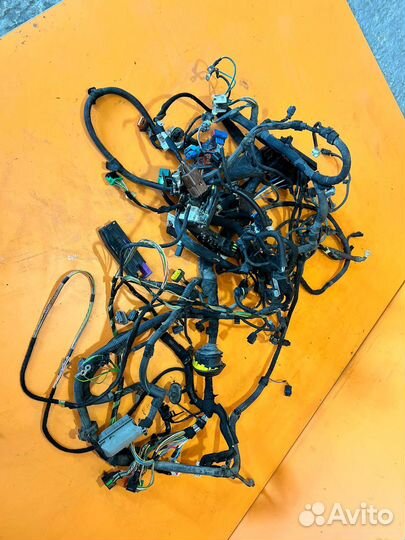 Проводка двигателя салона на Peugeot 308