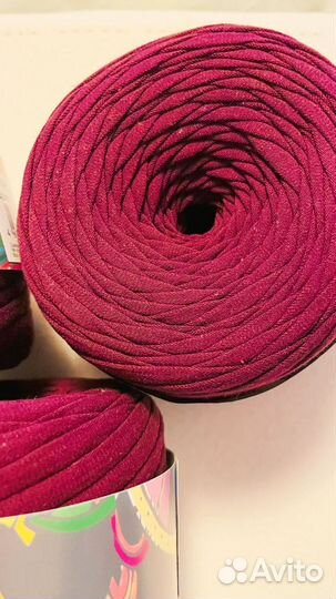 Триеотажная лента для ручного вязания Бордо