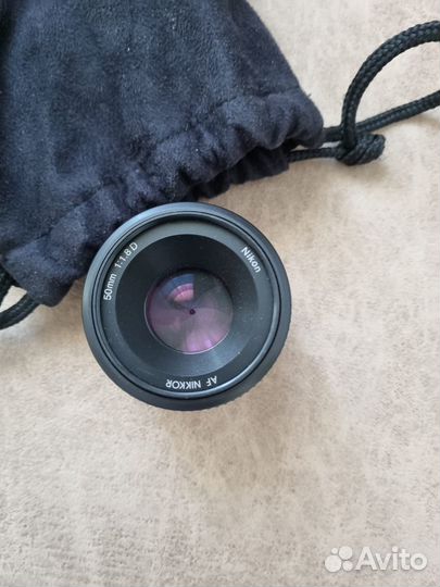 Объектив Nikon 50mm f/1.8D AF Nikkor