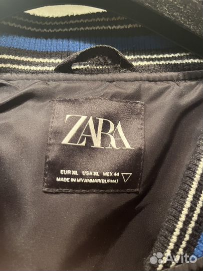 Бомбер Zara мужской