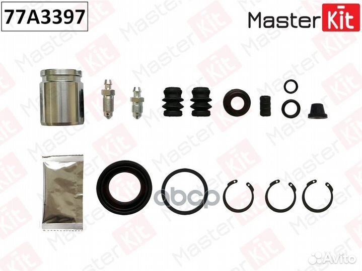 Ремкомплект суппорта+поршень nissan almera 00