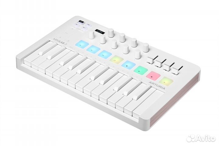 Миди-клавиатура Arturia minilab 3 Alpine White