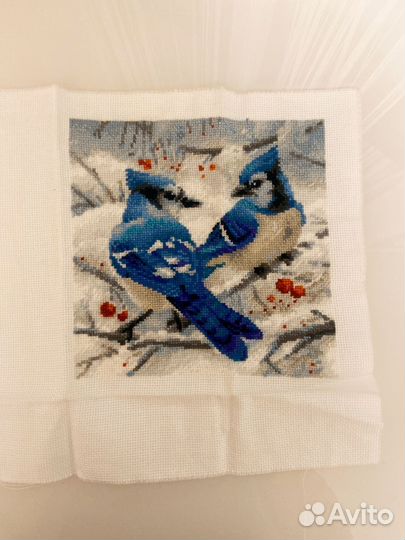 Остатки от набора для вышивания риолис