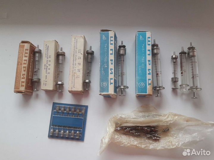 Шприцы медицинские СССР