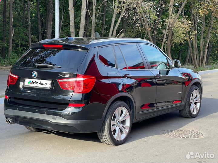 BMW X3 2.0 AT, 2016, 178 000 км