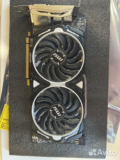 Видеокарта rx580 8gb