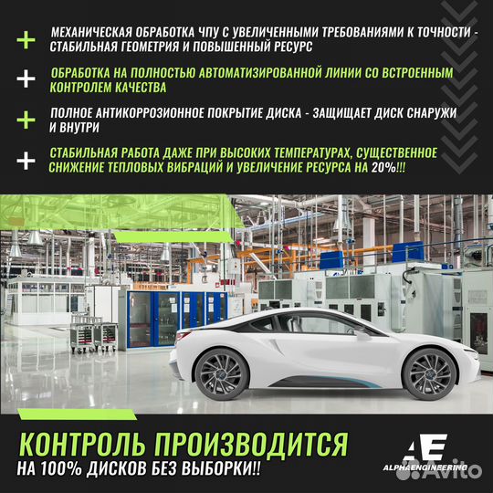 Тормозные диски BMW X6 F16 перфорация