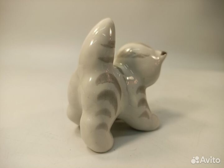 Статуэтка Котенок Вербилки СССР