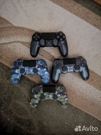 Оригинальные геймпады для PS4 в коробках