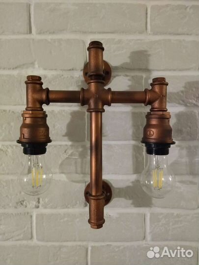 Светильник настенный бра в стиле лофт