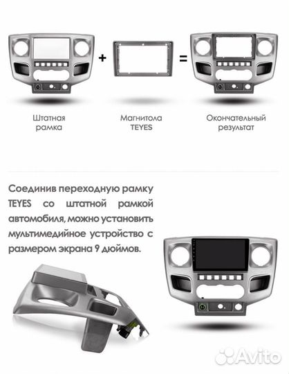 Магнитола Teyes Gazelle Busines газель CC2L +