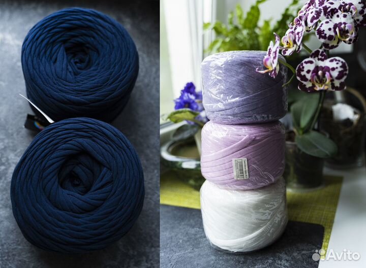 Пряжа разная