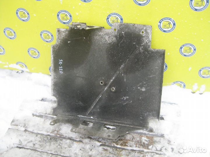 Защита глушителя 1902314 scania, P,G,R,T - series