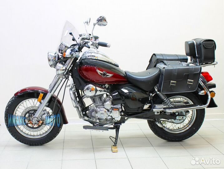 Мотоцикл Motoland Wolf 250 красный