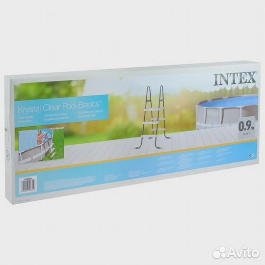 Лестница для бассейна 90 см, Intex