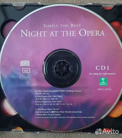 Night AT the opera (simply the best) Ночь в опере